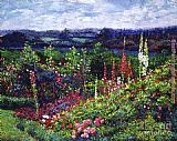 David Lloyd Glover Fields of Floral Splendor painting